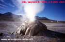 Cile, i Geysers pi� in alto del Mondo, a 4.300 m/slm